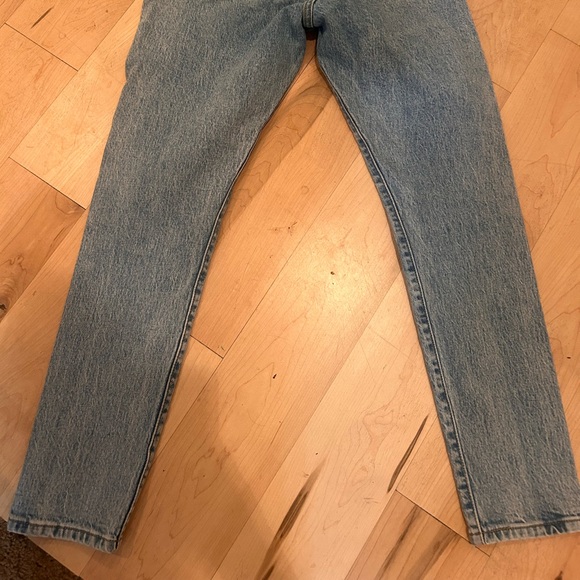 Levi's 501 Blue Straight Leg Jeans Timeless Style - Picture 5 of 5